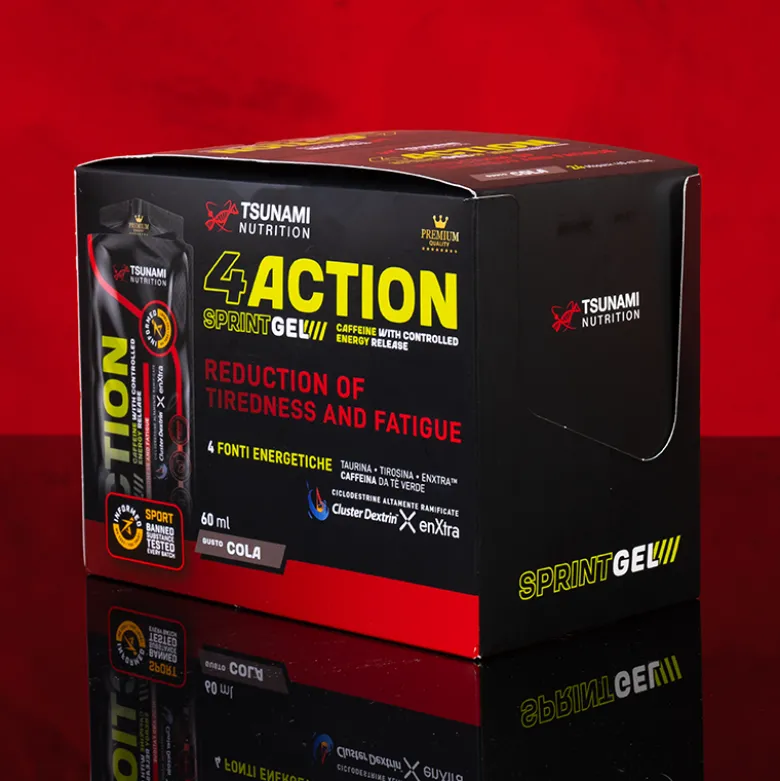 4 Action Sprint Gel 60 ml - BOX DA 24 PZ