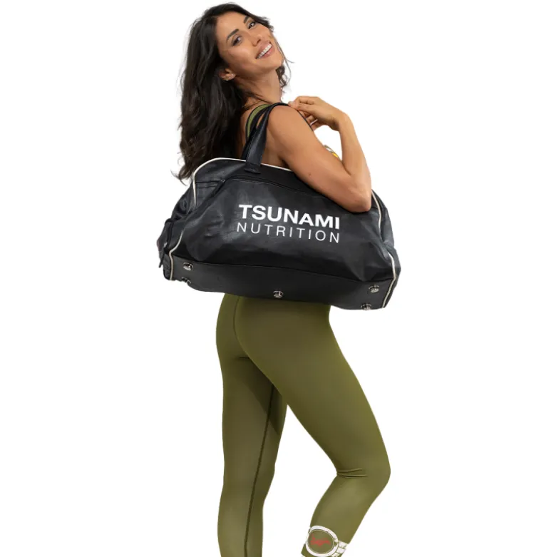 Borsone palestra in ecopelle Tsunami Nutrition