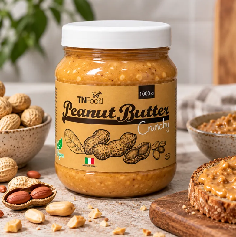 Burro di Arachidi Crunchy 1000 g