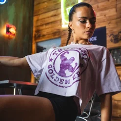 Crop Top Woman Tsunami Vintage Golden Era