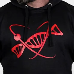Felpa No Zip Official Uomo Nera