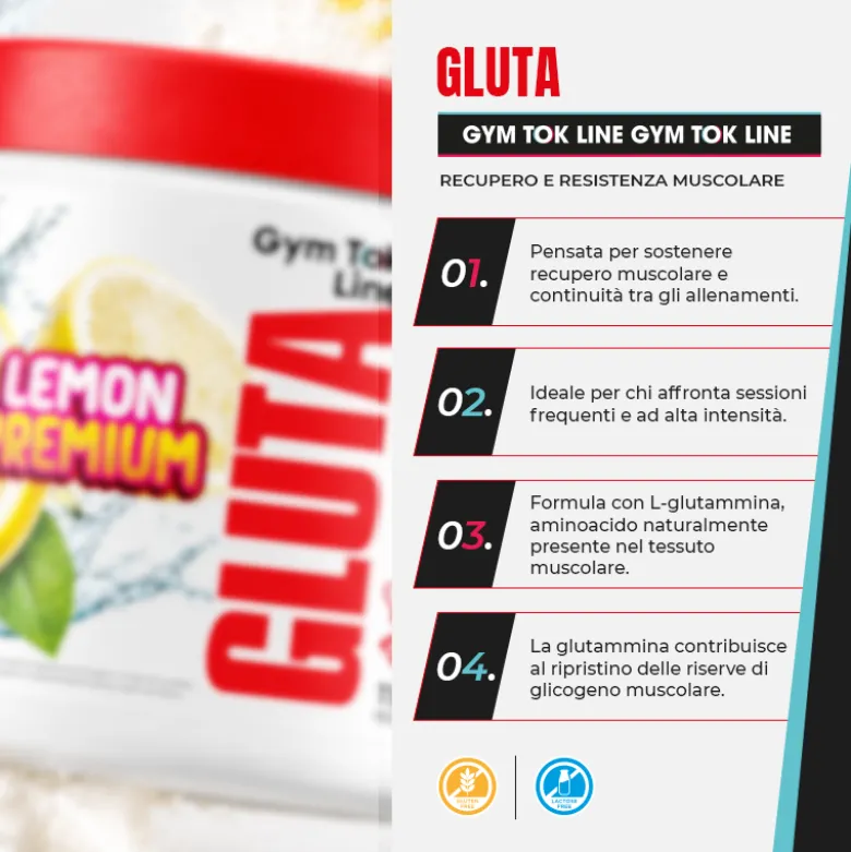 GLUTA Gym Tok Line - Limited Edition 250 g