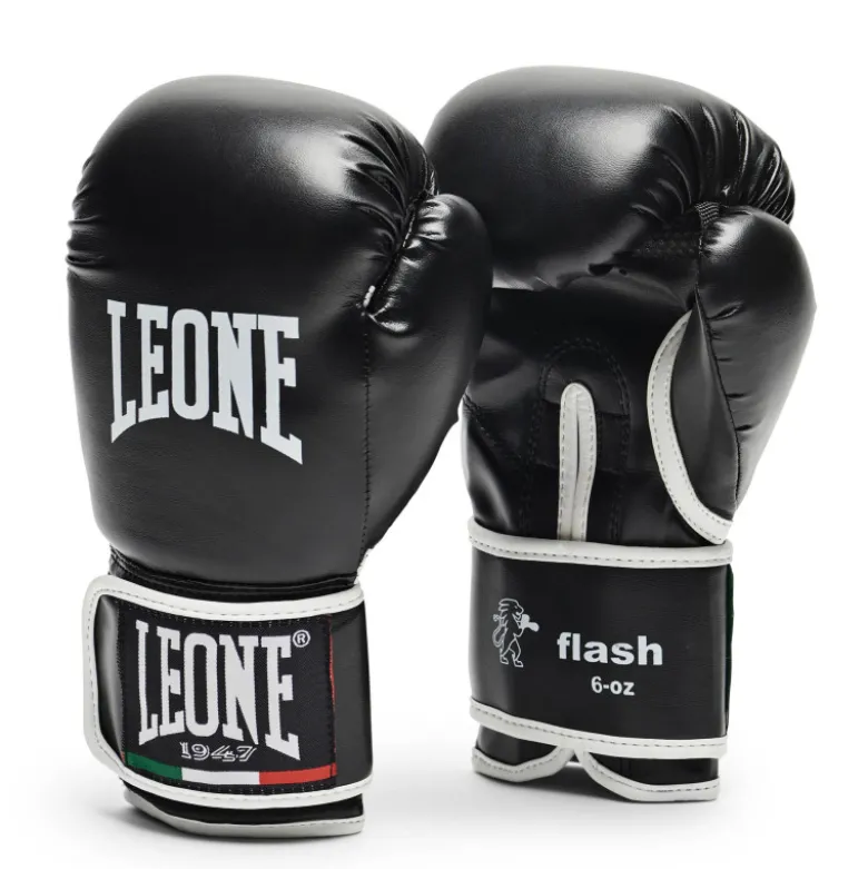 Guanti Boxe Flash Junior Nero