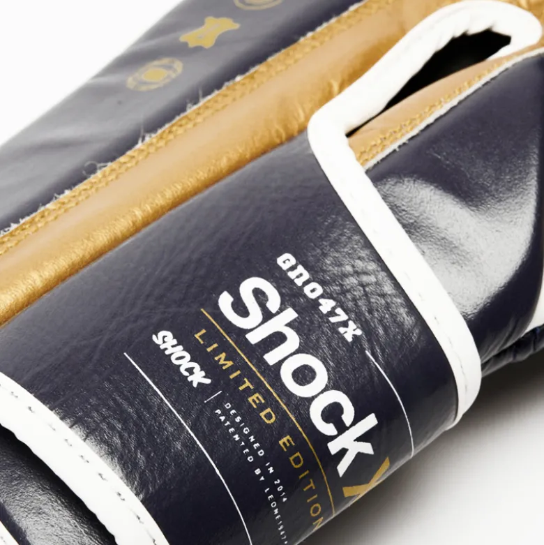 Guanti Boxe Shock X Blu