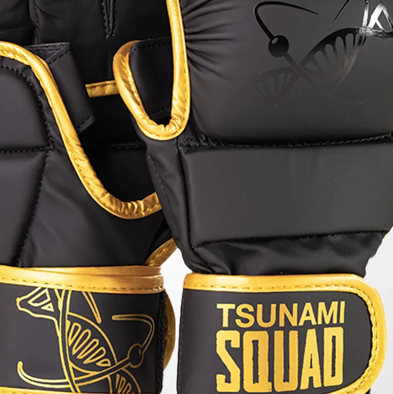 Guanti da Sparring MMA Oro - Tsunami Nutrition
