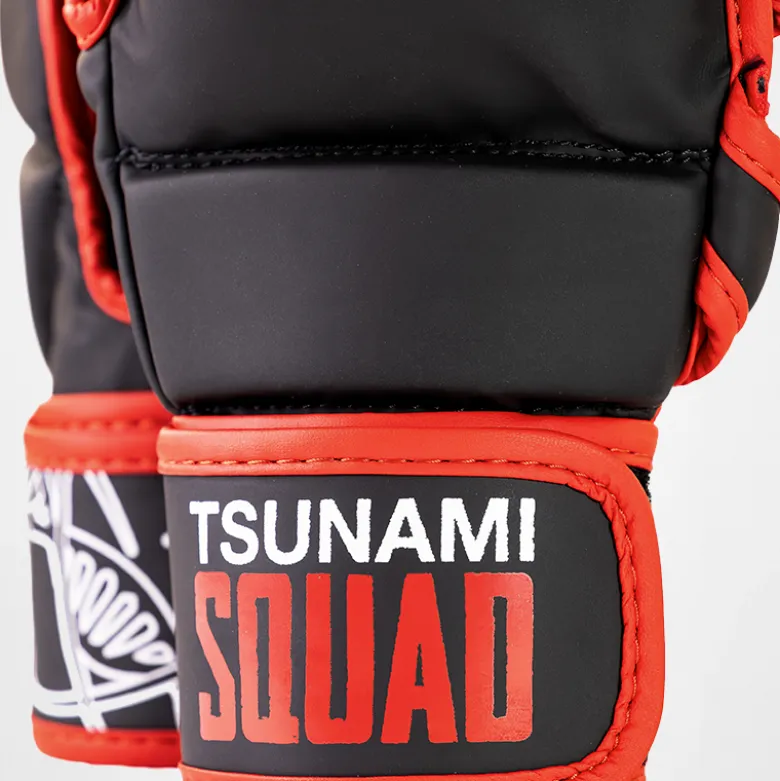 Guanti da Sparring MMA Rosso - Tsunami Nutrition