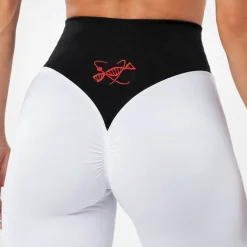 Leggings Seamless Donna Bianco