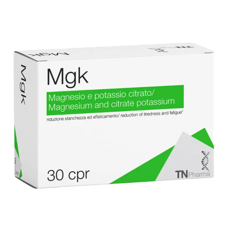 Mgk magnesio e potassio citrato 30 tbl