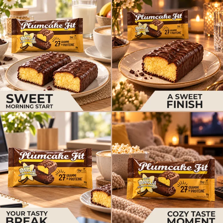 Plumcake Fit Ricoperto al Cioccolato 50 g