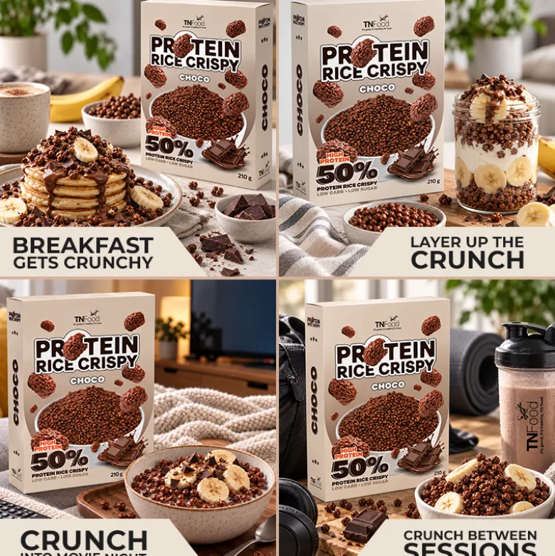 Protein Rice Crispy 210g