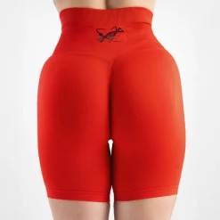 Shorts Seamless Donna Rosso