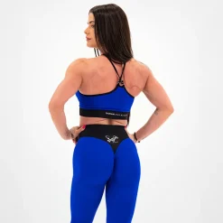 Top Donna Seamless Blu
