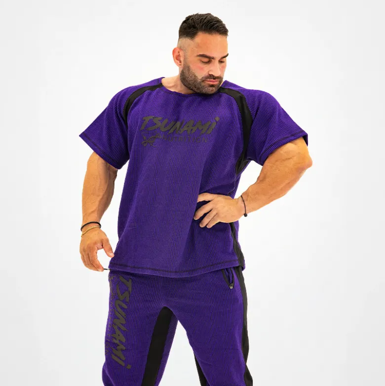 T-Shirt BB Oversize Golden Era Tsunami Viola