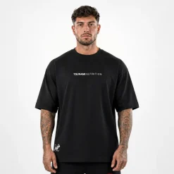 T-shirt Oversize Tsunami Nera