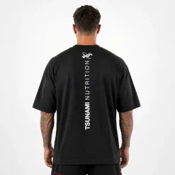 T-shirt Oversize Tsunami Nera