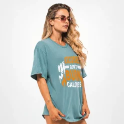T-Shirt Vintage "EXCUSES DON'T BURN CALORIES"