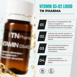 Vitamin D3 + K2 Liquid 9 ml
